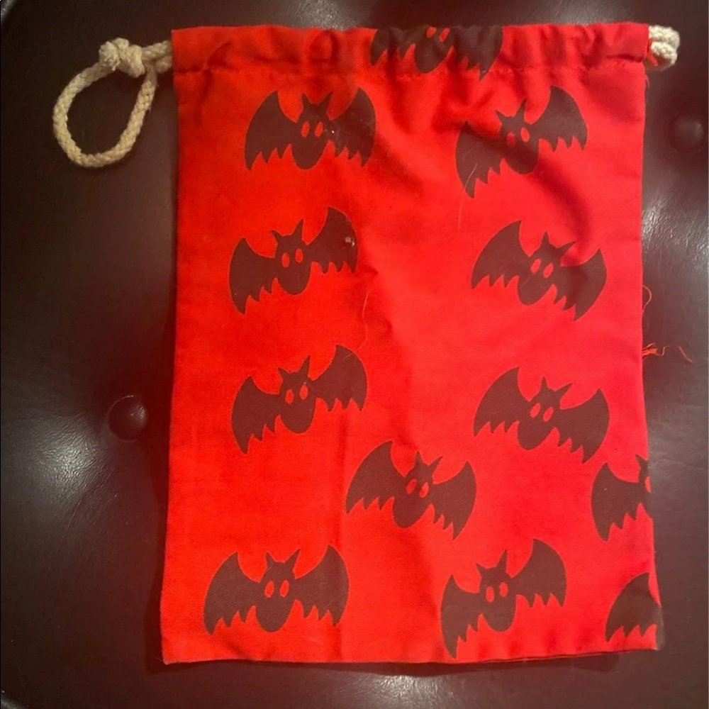 Bat wings Cotton Halloween treat bag